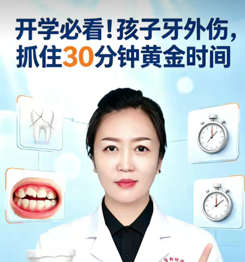 孩子牙外伤怎么办?